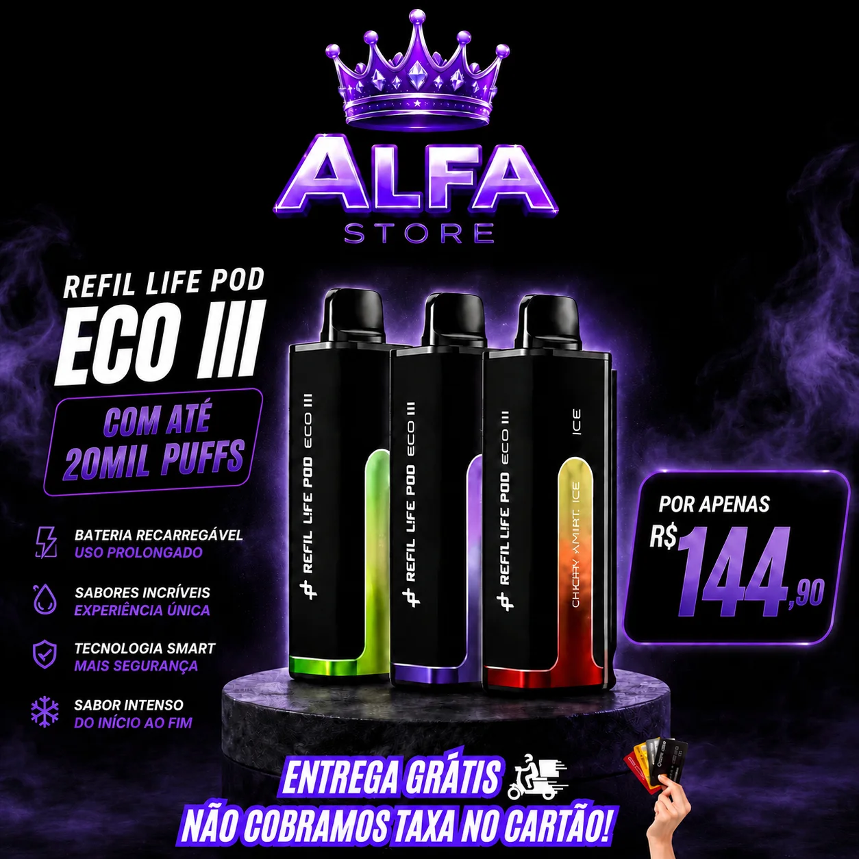 REFIL LIFE POD 20K